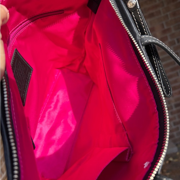 Coach Poppy Plaid Signature Tote Bag - Picture 9 of 10